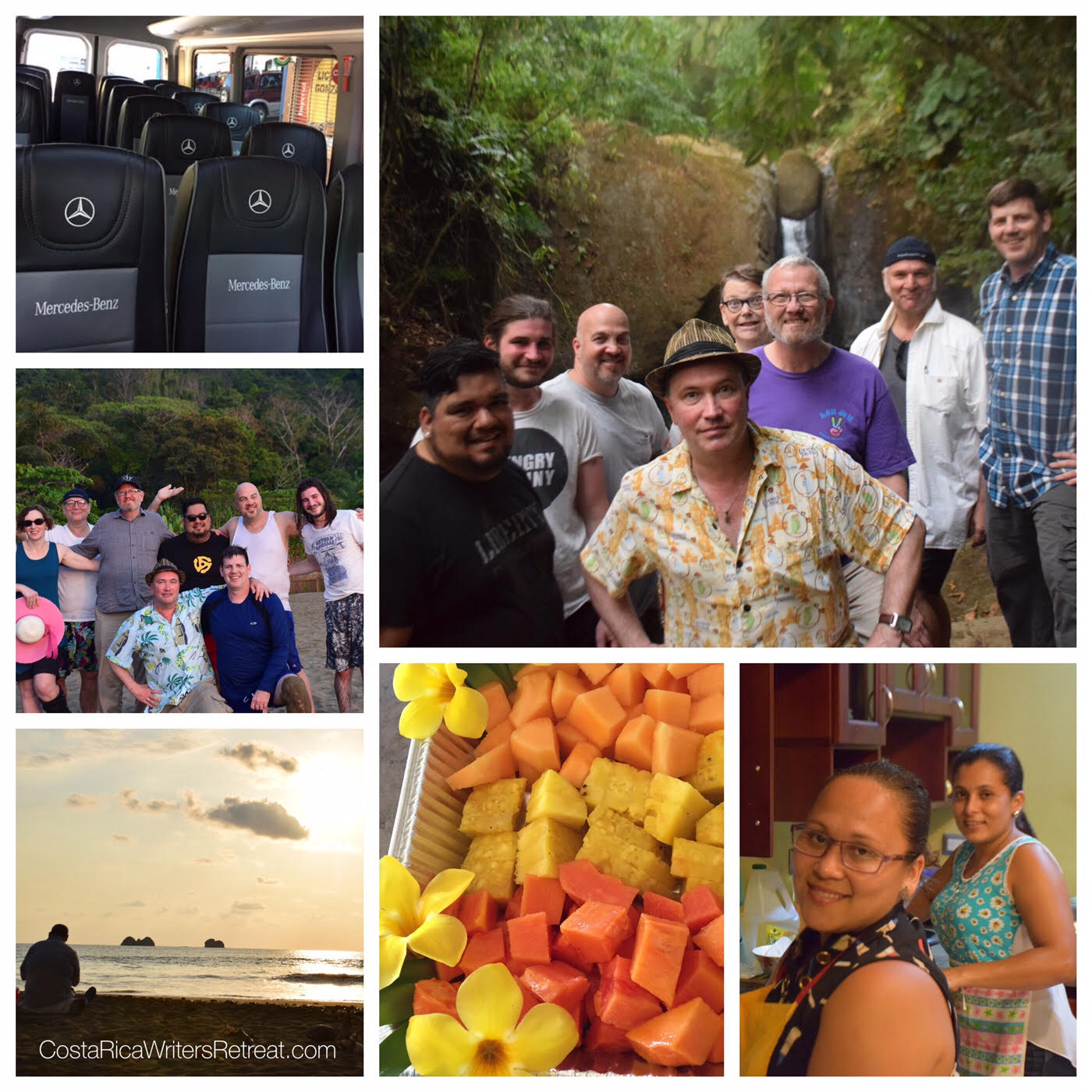 Writers Retreat Collage
